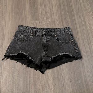 Black ripped Shorts